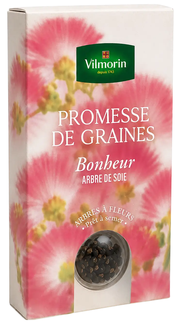 Boite en 3D Promesse de Graines Arbre de Soie