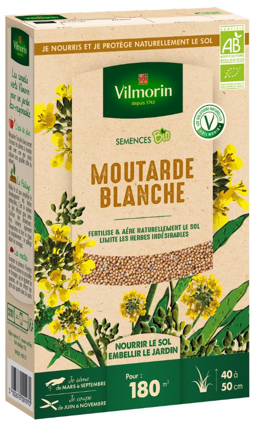 Poudre de moutarde blanche - Bioflore - DIY cosmétique